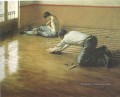 Les grattoirs2 Gustave Caillebotte